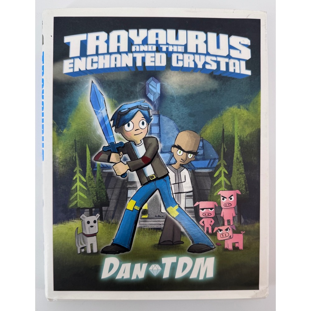 DanTDM Trayaurus and the Enchanted Crystal Adventure Book HarperCollins